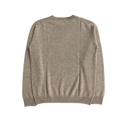 Baldinini Trend Beige Cashmere Herretrøje