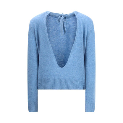 Marni Lyseblå Cashmere Sweatshirt