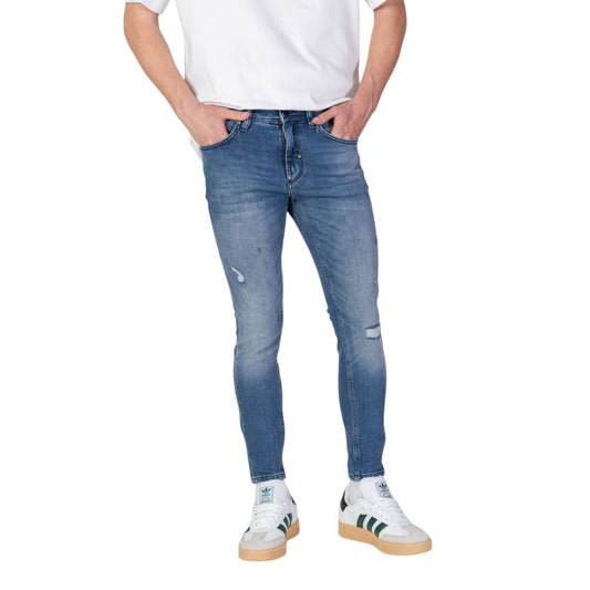 Antony Morato Blå Bomulds Skinny Jeans