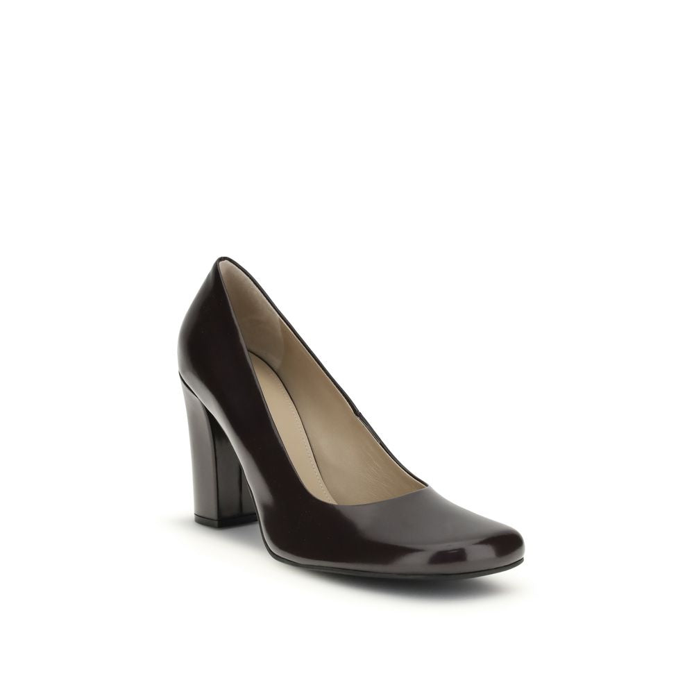 The Row Brune Bos Taurus Plateau Pumps i Kalveskind