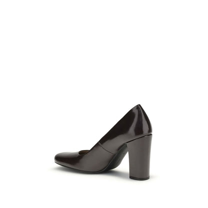 The Row Brune Bos Taurus Plateau Pumps i Kalveskind