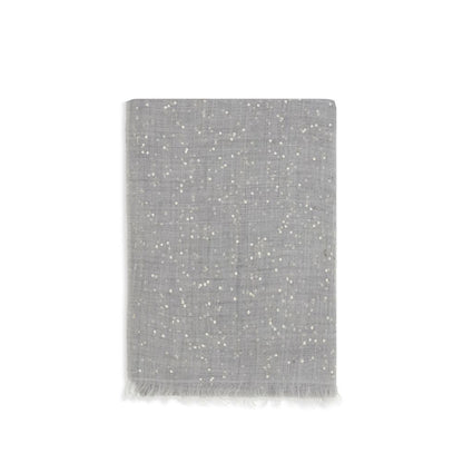 Brunello Cucinelli grå cashmere tørklæde