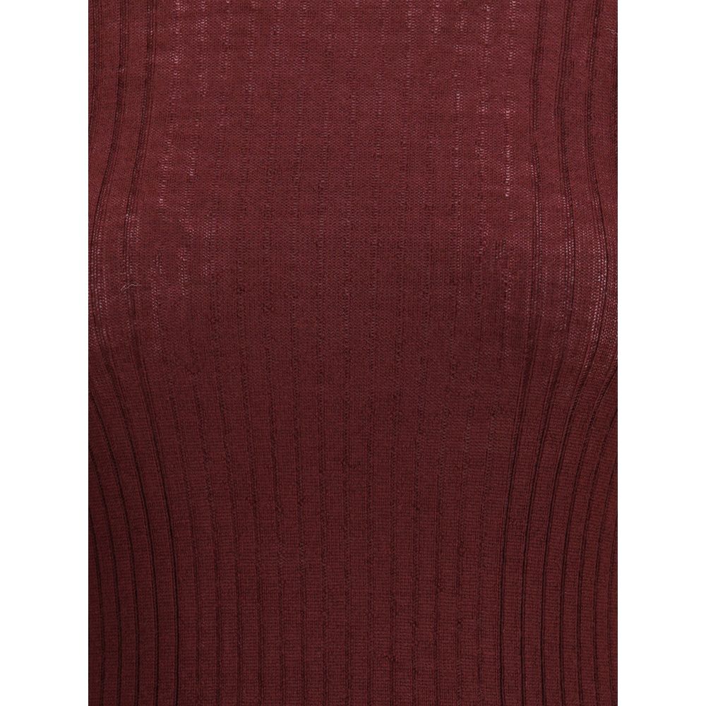 Cruna Bordeaux uldsweatshirt