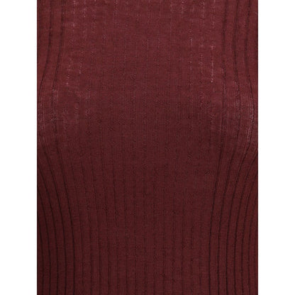 Cruna Bordeaux uldsweatshirt