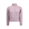 Magda Butrym Purple Cashmere Cardigan