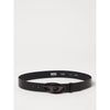 Diesel Black Leather Regular Belt