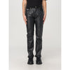 Versace Jeans Black Leather Pants