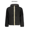 K-WAY Black Polyester Jackets & Coat