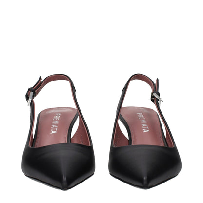 Premiata sorte læder platform pumps