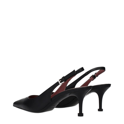 Premiata sorte læder platform pumps
