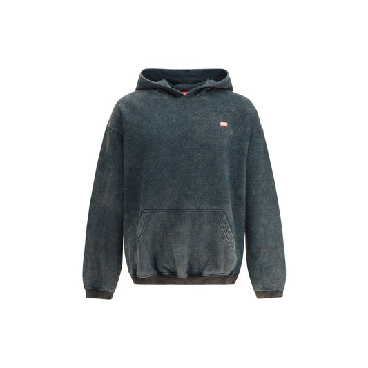 Diesel Sort Polyester Sweatshirt