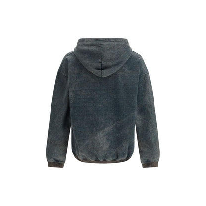 Diesel Sort Polyester Sweatshirt