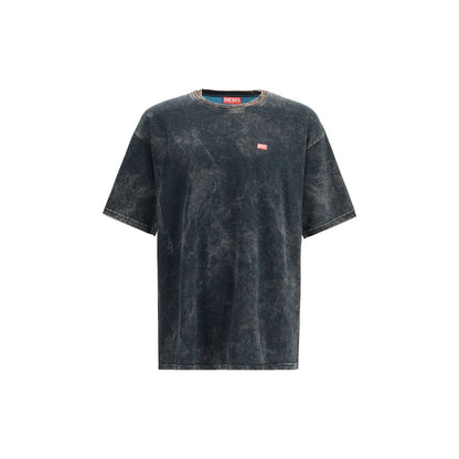 Diesel Sort Bomulds T-shirt