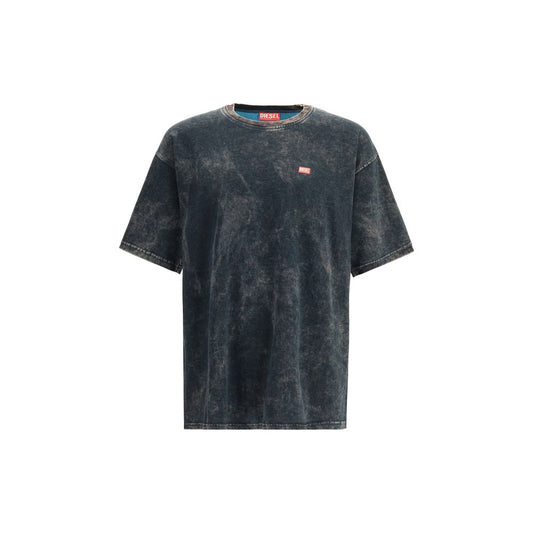 Diesel Sort Bomulds T-shirt