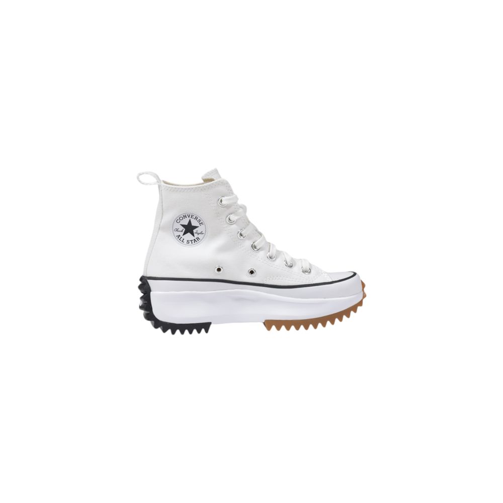 Converse hvide chunky sneakers i stof