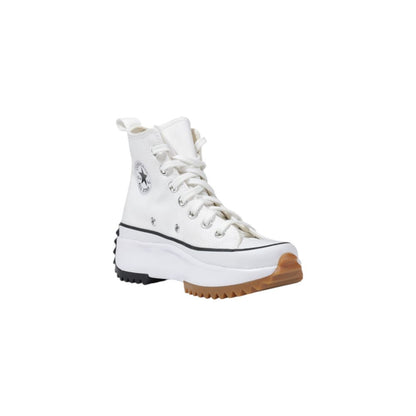 Converse hvide chunky sneakers i stof