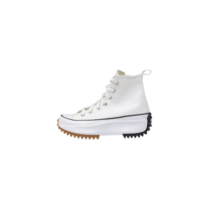 Converse hvide chunky sneakers i stof