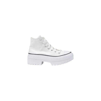 Converse hvide chunky sneakers i stof