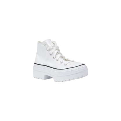 Converse hvide chunky sneakers i stof