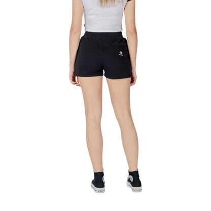 Converse Black Cotton Bermuda Shorts