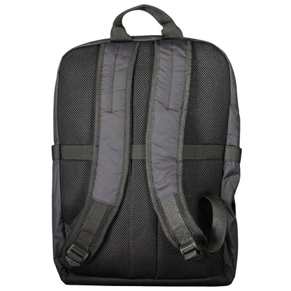 K-WAY Black Nylon Men Backpack