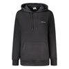 Guess Jeans Black Polyester Women's Hooded Sweatshirt