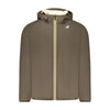 K-WAY Brown Polyamide Men Jacket