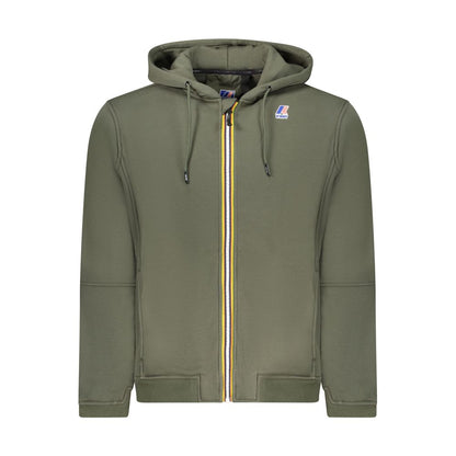 K-WAY Grøn bomulds herretrøje