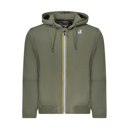 K-WAY Grøn bomulds herretrøje