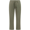 K-WAY Green Cotton Men Trouser