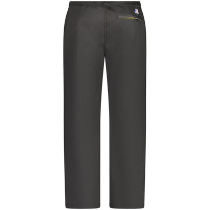 K-WAY Black Cotton Men's Sports Trouser