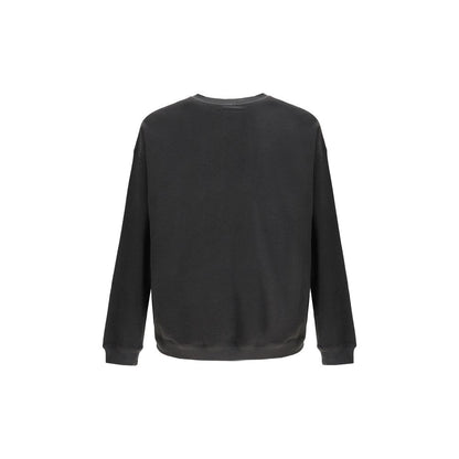 Diesel sort bomulds sweatshirt