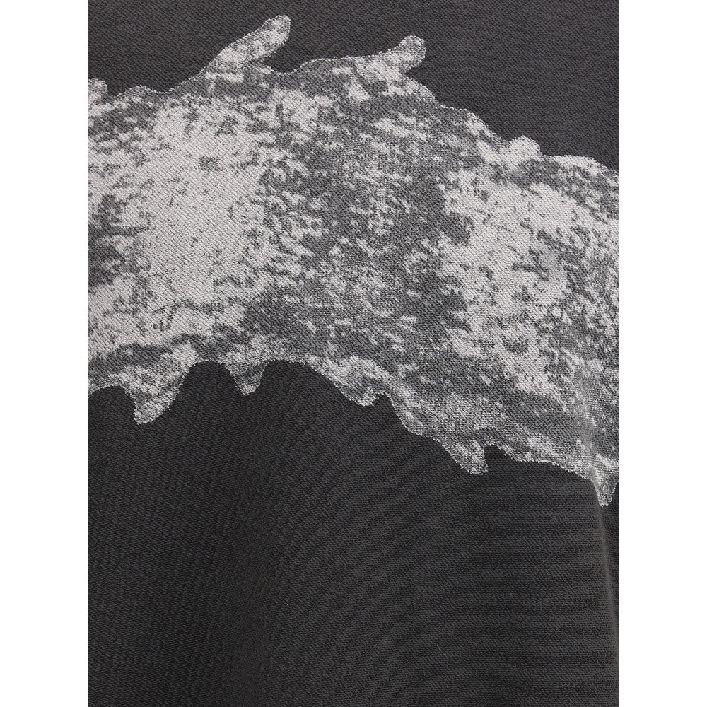 Diesel sort bomulds sweatshirt