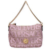Versace Pink Fabric Handbag