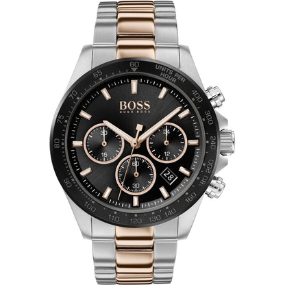 Hugo Boss Gray Stainless Steel Dress Watch