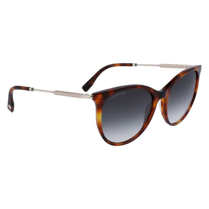 Lacoste Brown Acetate Sunglasses
