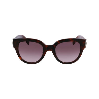 Longchamp Brown Acetate Sunglasses