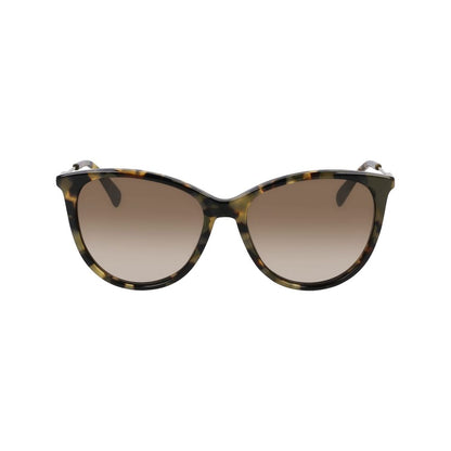 Longchamp Brown Acetate Sunglasses