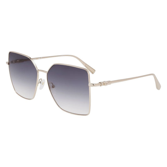 Longchamp Gold Metal Sunglasses