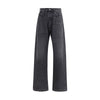 Margiela Black Cotton High-Waisted Jean