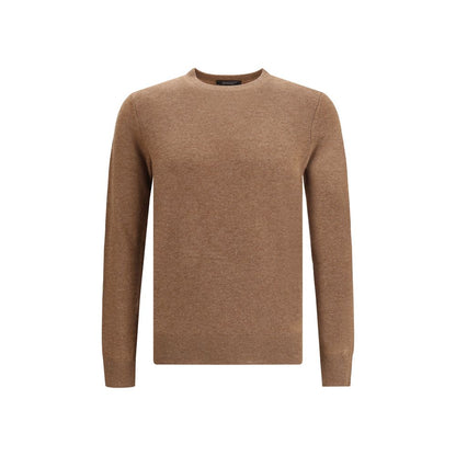 Aragona Cashmere Brun Merino Uld Sweatshirt