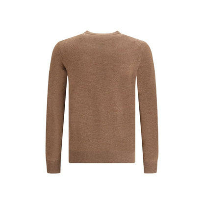 Aragona Cashmere Brun Merino Uld Sweatshirt