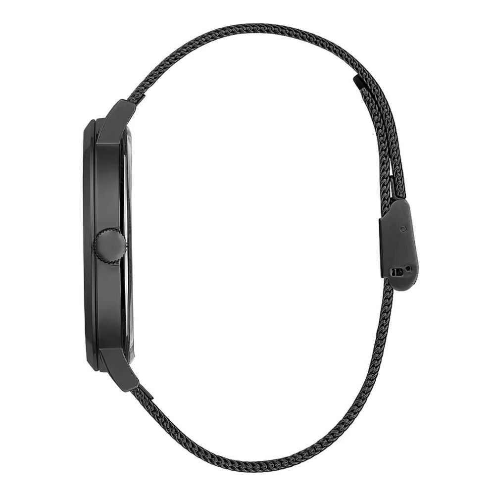 Guess Black Stainless Steel Dress Watch