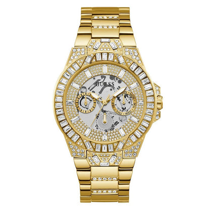 Guess Gold Stainless Steel Dress Watch