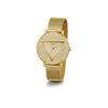 Guess Gold Stainless Steel Dress Watch