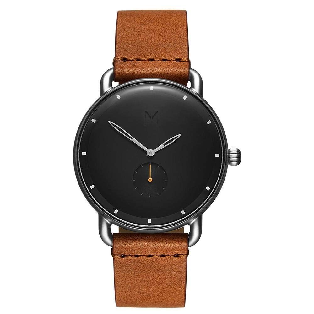 MVMT Brown Leather Dress Watch