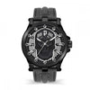 Police Black Leather Dress Watch