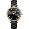 Thomas Sabo Black Leather Dress Watch
