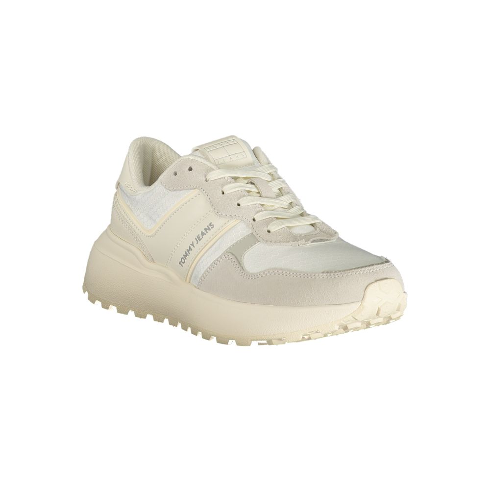 Tommy Hilfiger Hvid Polyester Sneaker