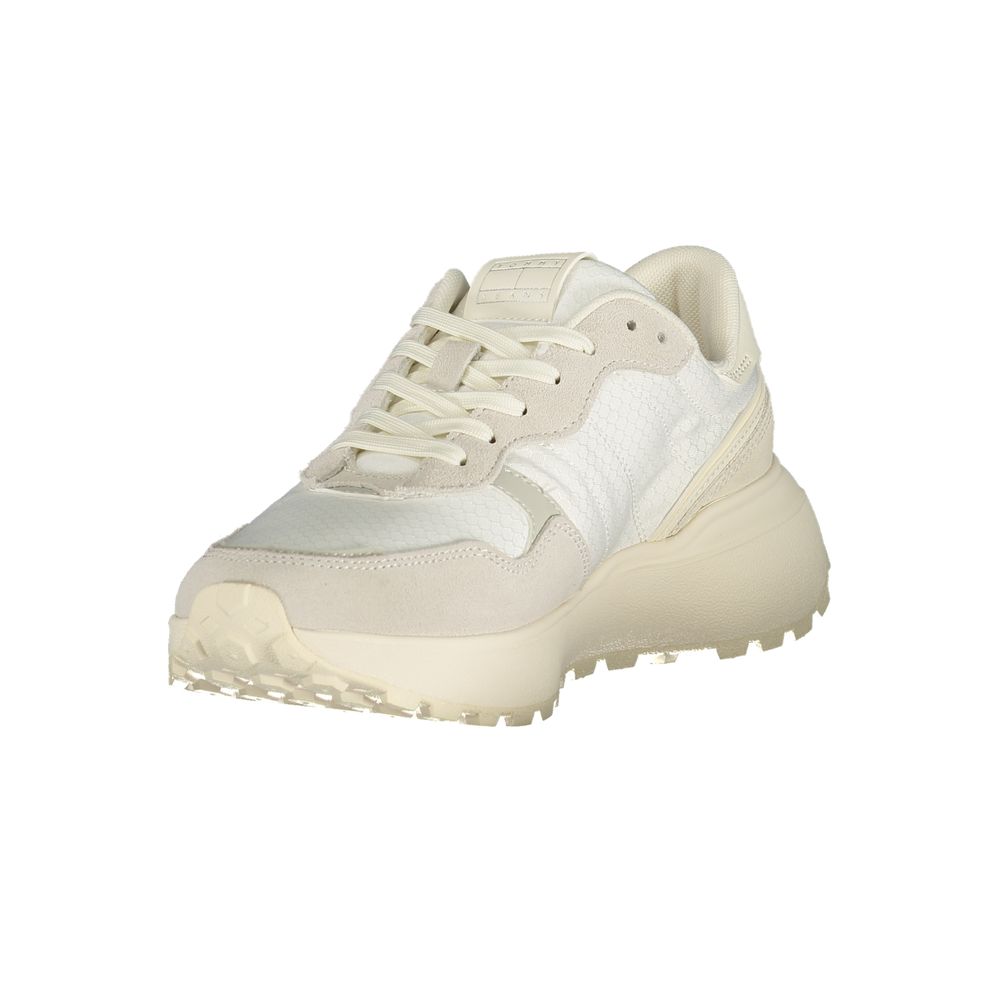 Tommy Hilfiger Hvid Polyester Sneaker